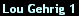 Lou Gehrig 1